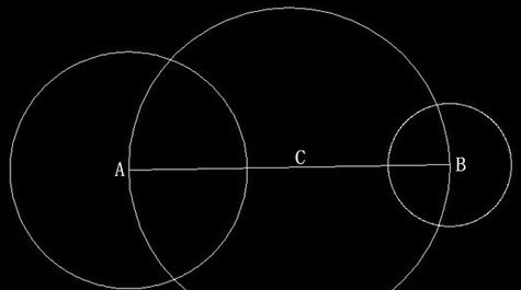 CAD如何画两个圆的外切线？