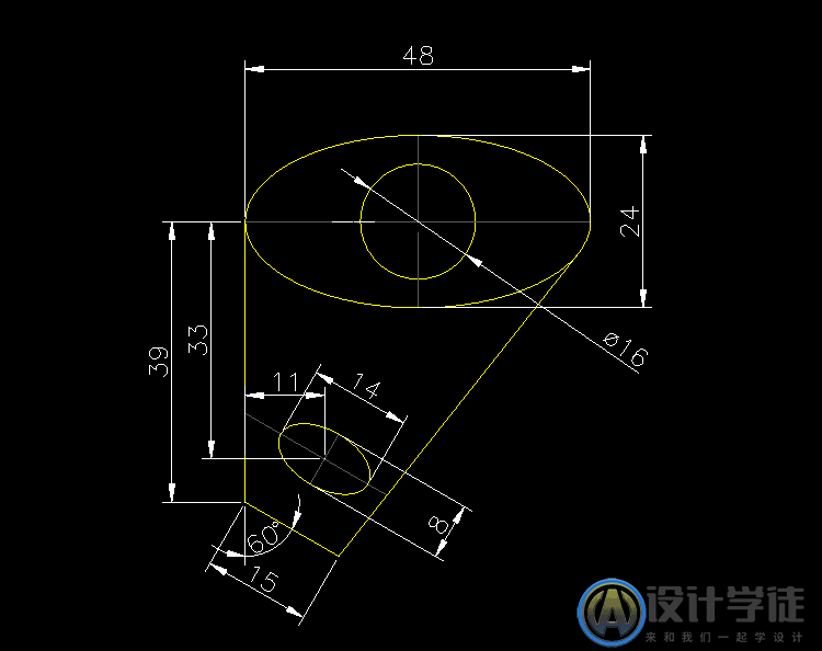CAD小白一定需要AutoCAD练习图纸 -7