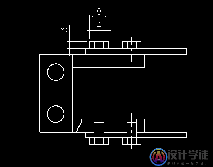 CAD小白一定需要AutoCAD练习图纸 -4