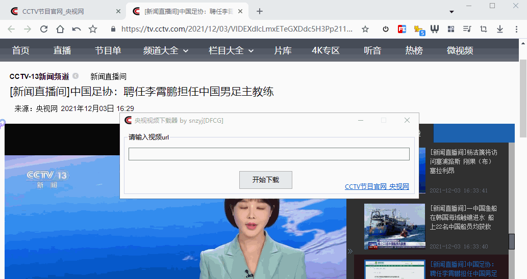央视视频下载器Ver 1.4 -1