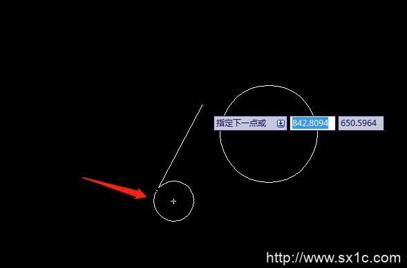 CAD相切命令的使用方法 -4