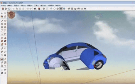SketchUp模型被裁剪、被破面？有解决办法！ -2