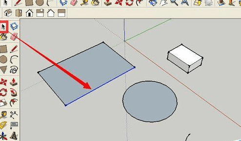 Sketchup怎么选择物体？ -2