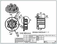 SOLIDWORKS生成工程图实例 -1