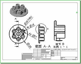 SOLIDWORKS生成工程图实例 -35