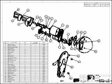 solidworks装配体工程图 -1