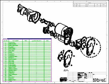 solidworks装配体工程图 -12