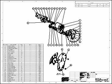 solidworks装配体工程图 -16