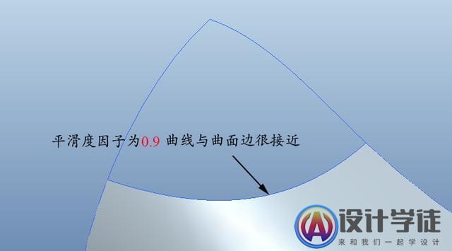 CREO中边界混合命令如何设置影响曲线？ -8
