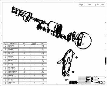 solidworks装配体工程图 -14