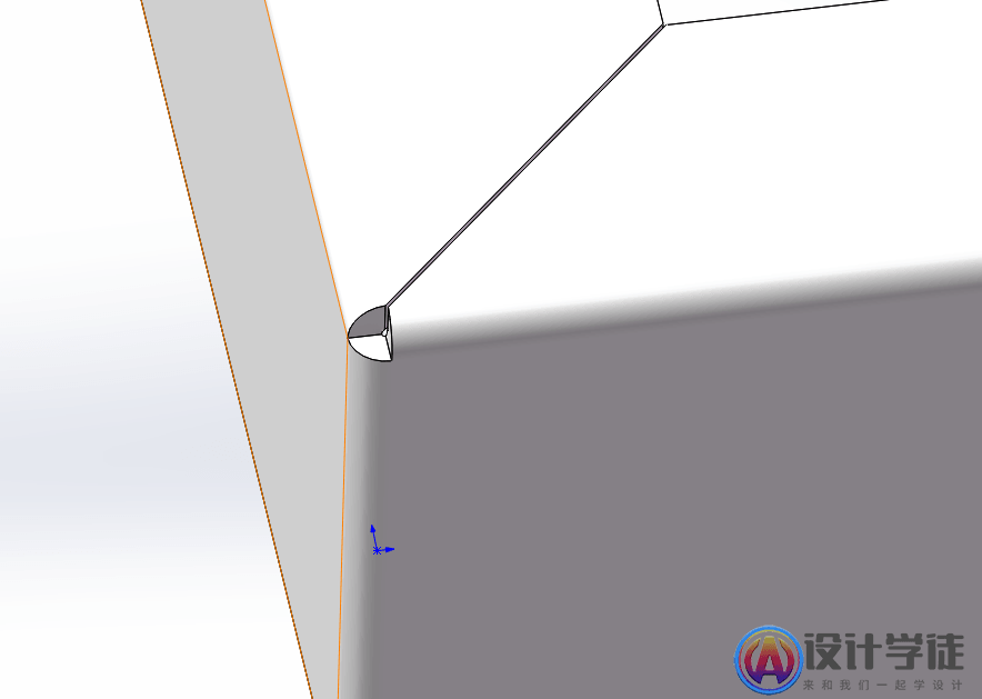 Solidworks钣金件边角如何处理？ -1