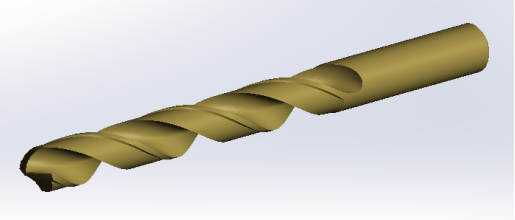solidworks建模麻花钻实例 -1