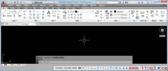 AutoCAD 2018设置成经典界面 -3