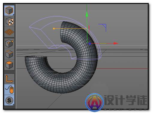 C4D建模弯曲管道模型的图文教程 -10