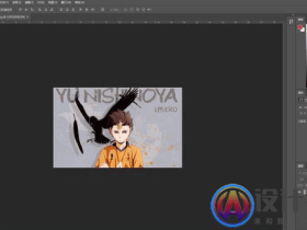 PS如何模糊图片边缘?